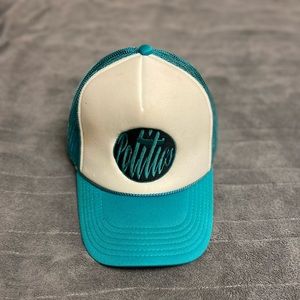 Blue White Trucker Hat